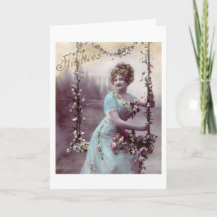 Vintage Funny Valentine - Cupid, Holiday Card