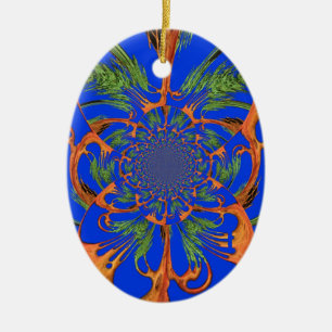 Vintage Fusion Hakuna Matata Fusion Designer Graph Ceramic Tree Decoration