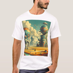 Vintage Futurism Wonderland T-Shirt