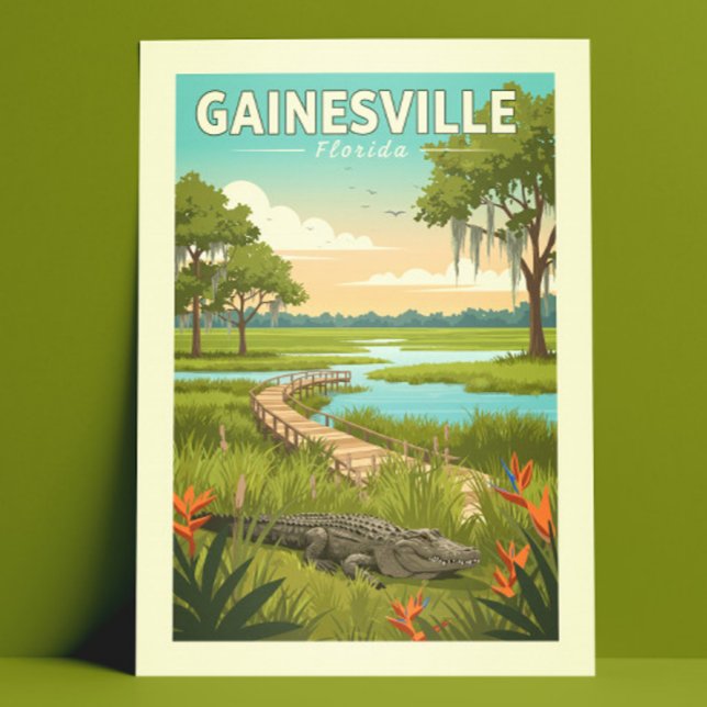 Vintage Gainesville Florida Postcard (Creator Uploaded)