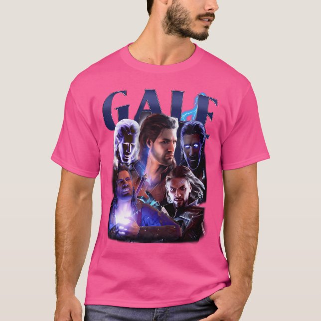 Vintage Gale Baldurs Gate T-Shirt (Front)