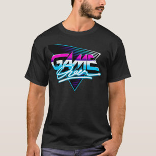 Vintage Game Over Pixel 90s Gaming Vaporwave T-Shirt