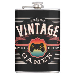 VINTAGE GAMER LIMITED EDITION HIP FLASK