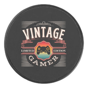 VINTAGE GAMER LIMITED EDITION   HOCKEY PUCK