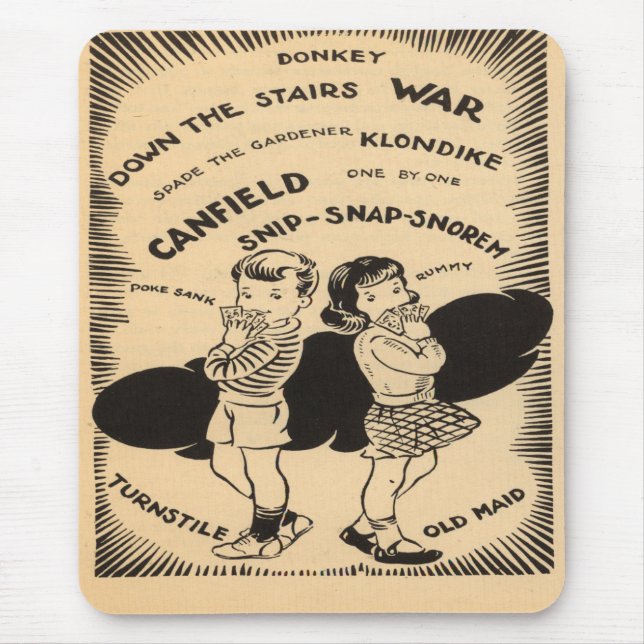 Vintage Games Mouse Mat (Front)