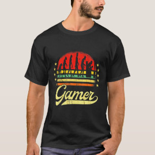 Vintage Gaming Video Game Evolution Teenage Boys M T-Shirt