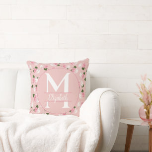 Vintage Garden Blossoms Cushion