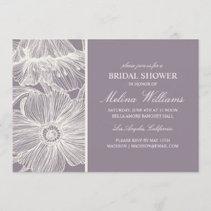 VINTAGE GARDEN   BRIDAL SHOWER INVITATION
