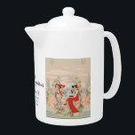 Vintage Garden Floral Time for Tea Bridal Shower<br><div class="desc">Inspired by a beautiful frieze from the Smithsonian's public domain collection, this design features a beautiful garden landscape and two beautiful ladies having an afternoon tea. A delicate and elegant design for a bridal shower or an elegant "partea" for your best friends. Come and join the bride-to-be for an unforgettable...</div>