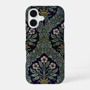 Vintage Garden Flower Wallpaper Pattern, Floral iPhone 16 Case