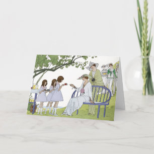 Vintage Garden Tea Party Mother’s Day Thank You Card