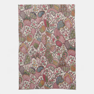 Vintage Garden  Tea Towel