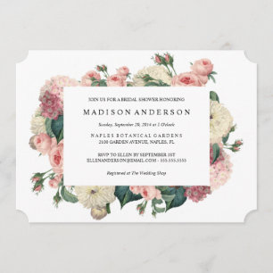 Vintage Garden   Wedding Invitation