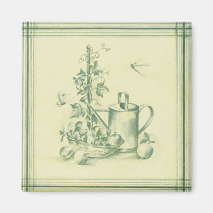 Vintage Gardening Magnet