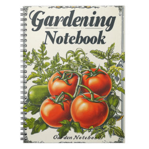 Vintage Gardening Notebook
