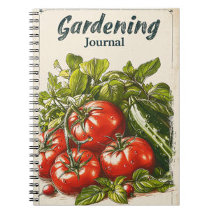Vintage Gardening Notebook