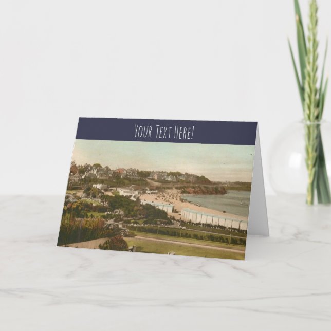 Vintage Gardens greetings card (Front)