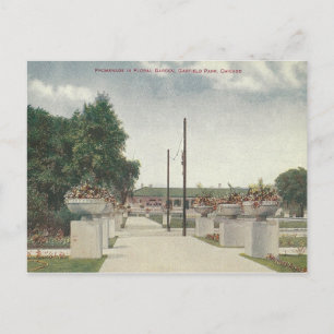 Vintage Garfield Park Chicago Illinois Postcard