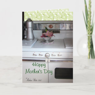 Vintage Gas Range2- customise Card
