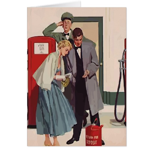 Vintage Gas Station (Front)