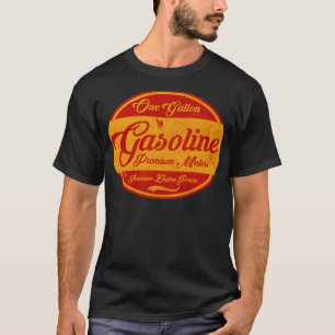 Vintage Gasoline Sign T-Shirt
