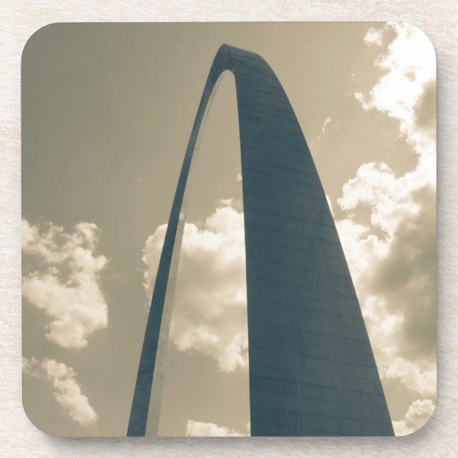 Vintage Gateway Arch Coaster (Front)