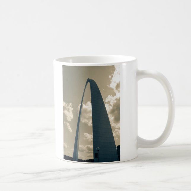 Vintage Gateway Arch Coffee Mug (Right)