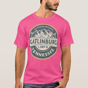 Vintage Gatlinburg Tennessee Mountain Hiking Natur T-Shirt