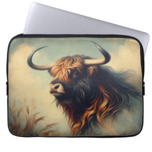 Vintage Gaur Frame Laptop Sleeve