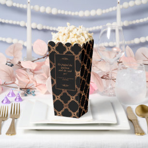 Vintage Geometric Art Deco Gatsby Wedding Favour Box