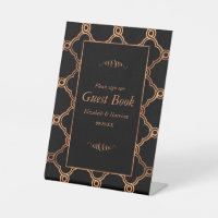 Vintage Geometric Art Deco Gatsby Wedding