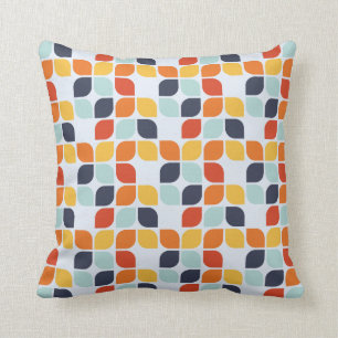 Vintage Geometric Pattern Cushion