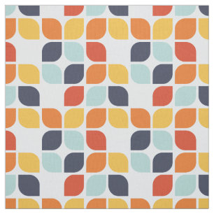 Vintage Geometric Pattern Fabric