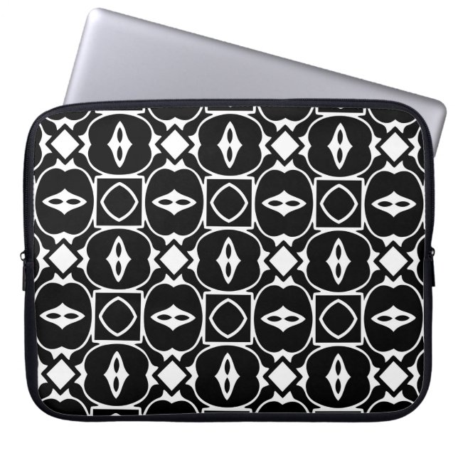 Vintage geometric pattern. Repeating elements styl Laptop Sleeve (Front)