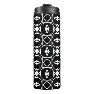Vintage geometric pattern. Repeating elements styl Thermal Tumbler