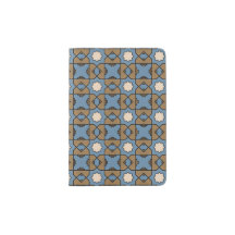 Vintage Geometric Square Octagon Abstract Pattern