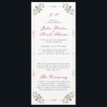 Vintage Geometry Intricate Classical Motif Wedding Programme<br><div class="desc">Beautiful Invitation to celebrate Special occasions and festivals comes with digital and E-invitation as per your request. We would love to replicate our designs to make multiple products like rsvp cards, labels envelopes, and more. Customisation is available for ready to print on request at info@shamaurcreatif@gmail.com. Look Forward to hearing from...</div>