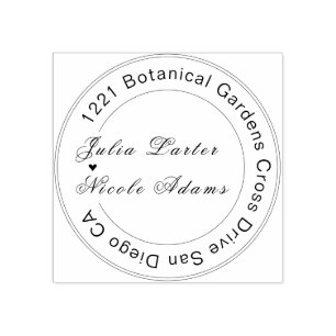 Vintage Geometry Intricate Classical Motif Wedding Rubber Stamp