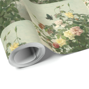 Vintage George Lambdin June Morning Wrapping Paper