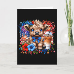 Vintage George Sloshington Patriotic 4th Of July F Card