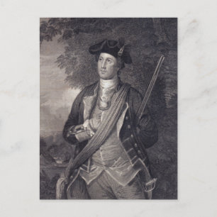 Vintage George Washington Portrait Postcard