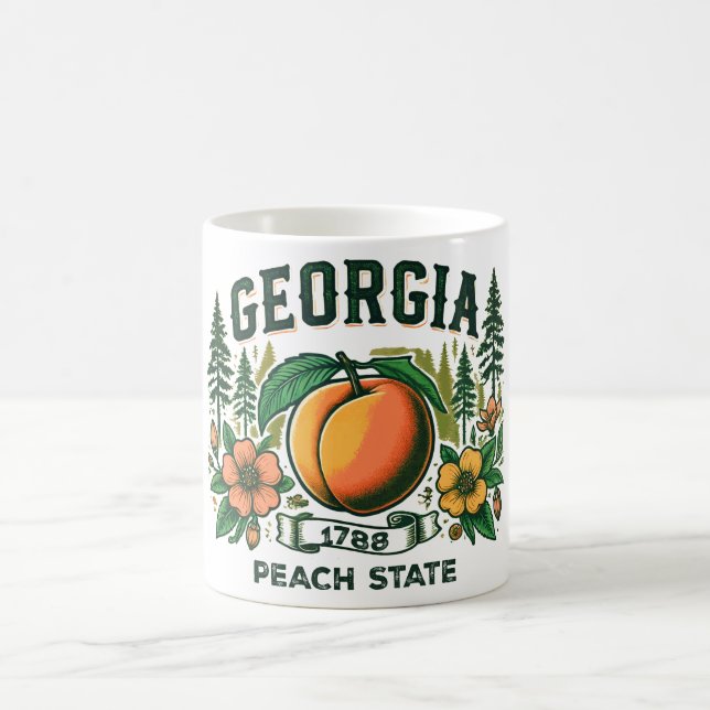 Vintage Georgia Coffee Mug (Center)