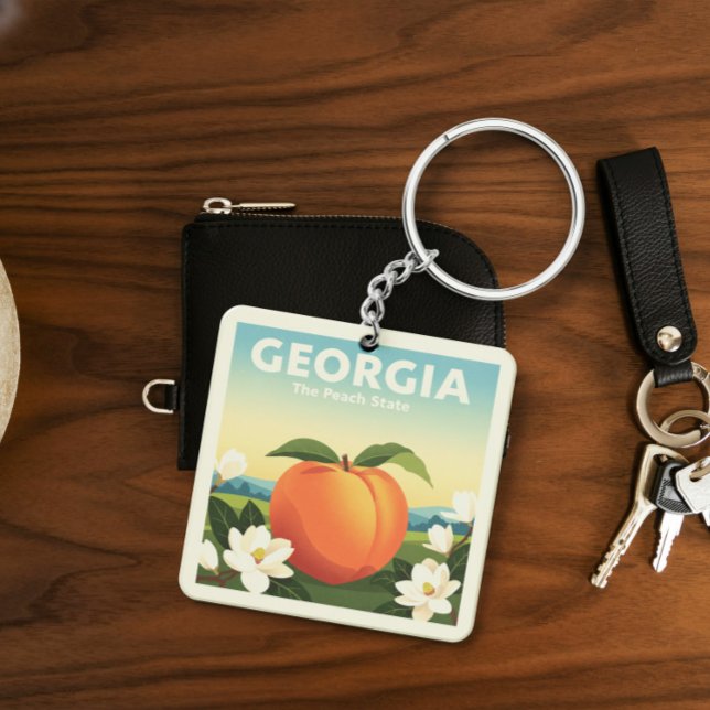 Vintage Georgia Key Ring (Creator Uploaded)