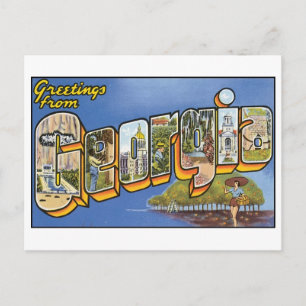 VIntage Georgia Postcard