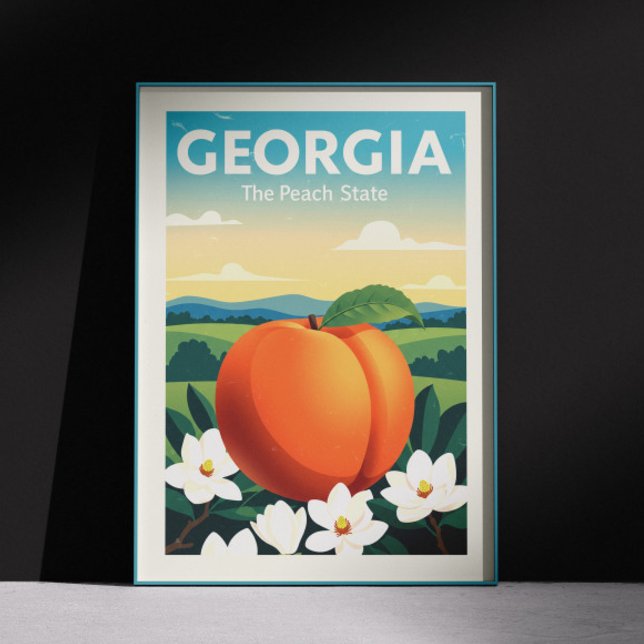 Vintage Georgia Poster (Creator Uploaded)