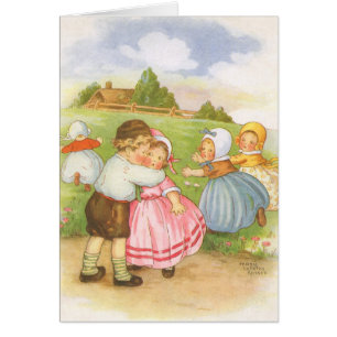 Vintage Georgie Porgie Mother Goose Nursery Rhymes