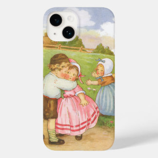 Vintage Georgie Porgie Mother Goose Nursery Rhymes Case-Mate iPhone 14 Case