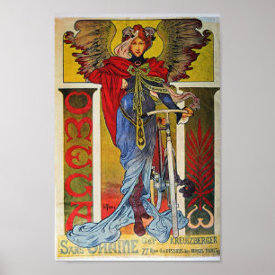 Vintage German Advertisement Poster