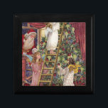 Vintage German Angels Christmas Victorian Art Gift Box<br><div class="desc">Vintage German Angels Christmas Victorian Art Herzliche Weihnachtsgrüße! Merry Christmas! angels, tree, santa, christmas, christmas tree, xmas, german, germany, herzliche weihnachtsgrüße, german christmas, retro german christmas, vintage german christmas</div>