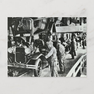 Vintage German Automotive Postcard